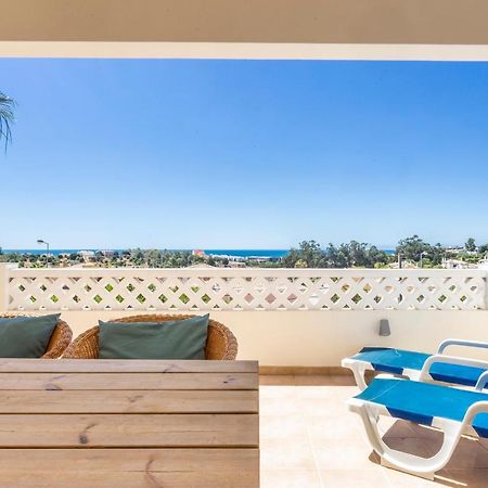 Ferienwohnung Cozy & Luxurious Getaway - 3 Decks Oceanview & Pool - Sao Jose Lagos Exterior foto