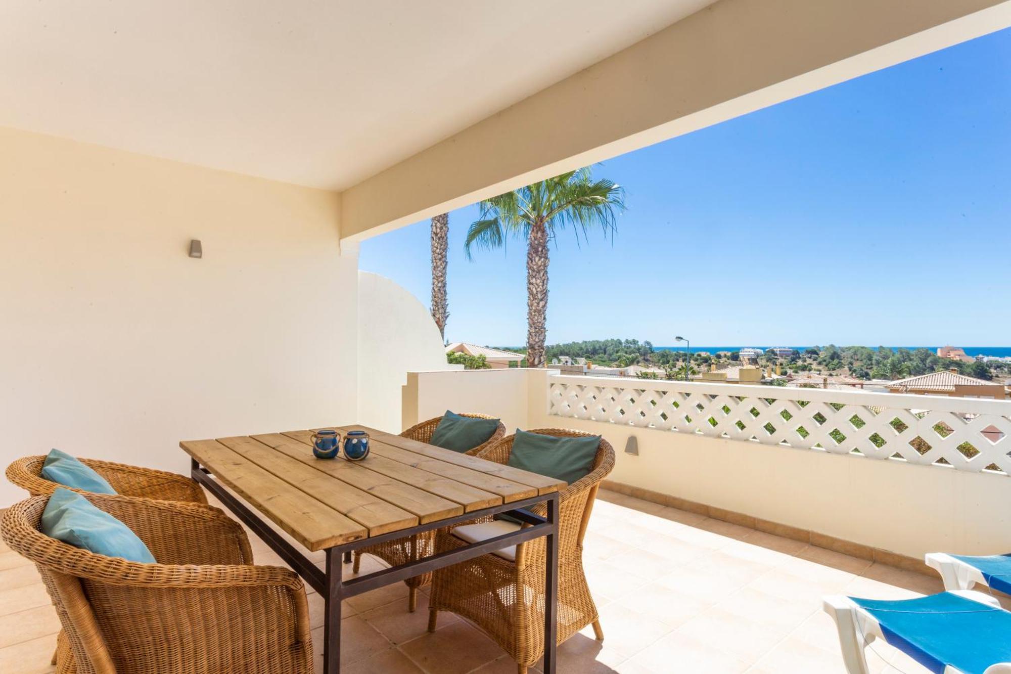 Ferienwohnung Cozy & Luxurious Getaway - 3 Decks Oceanview & Pool - Sao Jose Lagos Exterior foto