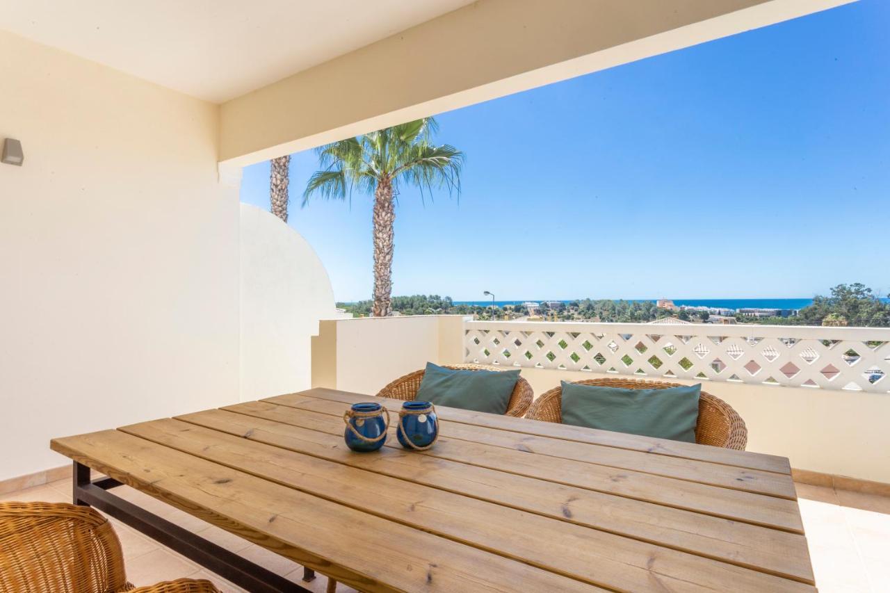 Ferienwohnung Cozy & Luxurious Getaway - 3 Decks Oceanview & Pool - Sao Jose Lagos Exterior foto